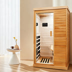 Infrared Sauna Room With Hemlock Frame, 6 Heating Plates