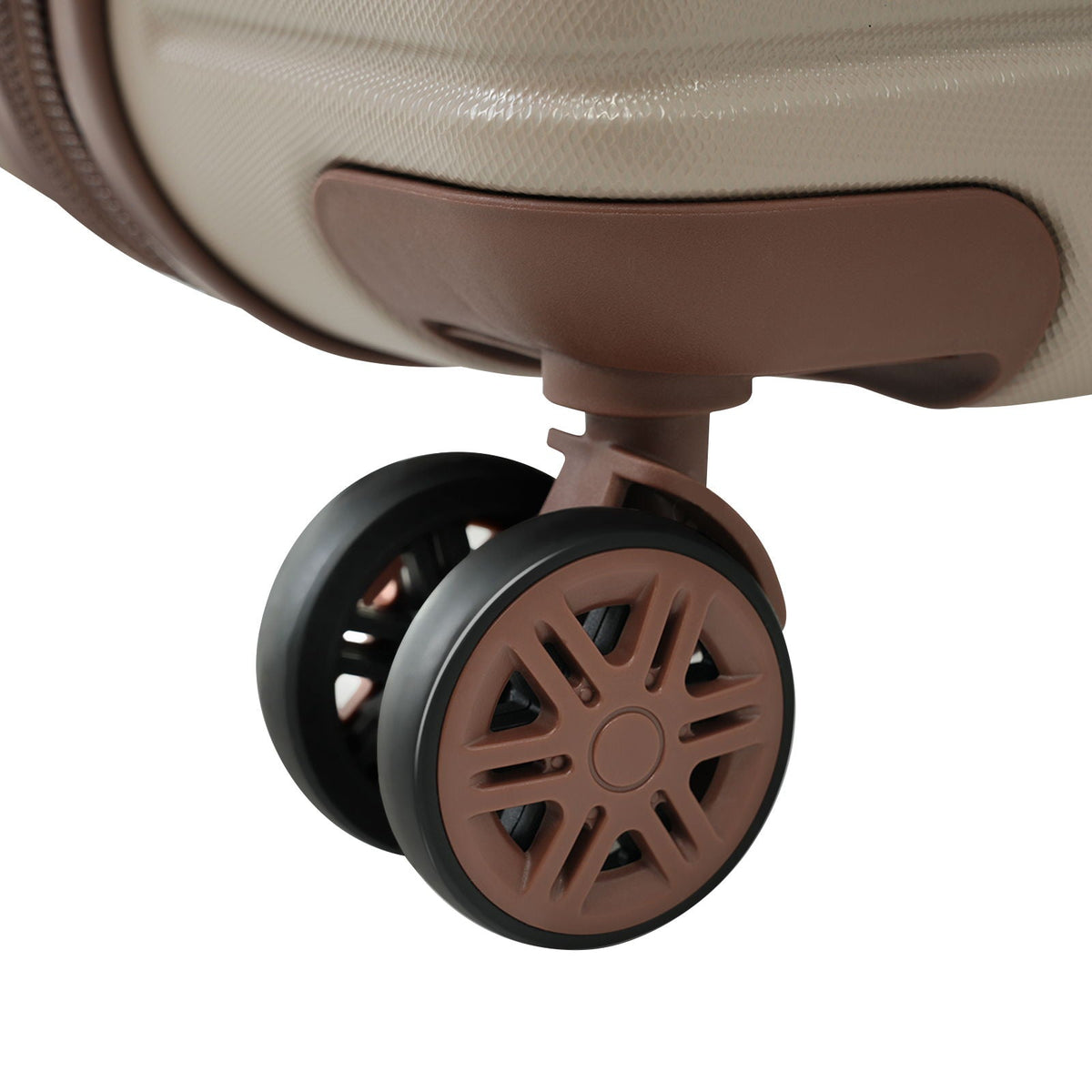 4 Piece Hard Shell Luggage Set with Spinner Wheels - Multiple Colors