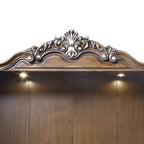 Latisha Entertainment Center - Antique Oak