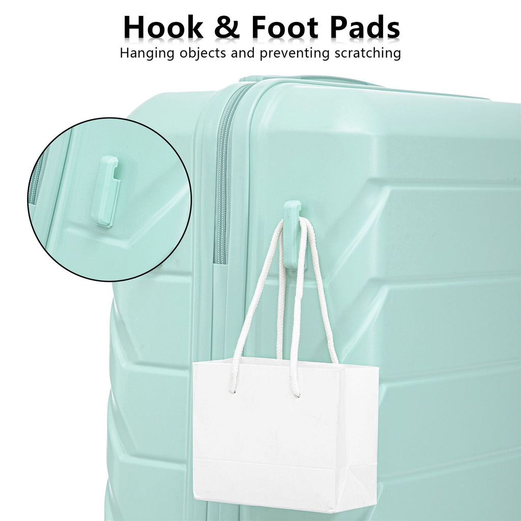 3 Pieces Set Spinner Wheel Luggage With Combination Lock