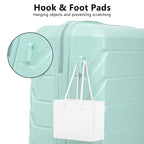 3 Pieces Set Spinner Wheel Luggage With Combination Lock
