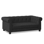 Modern Elegant Rectangle Pet Bed with Elevated Design - Multiple Colors