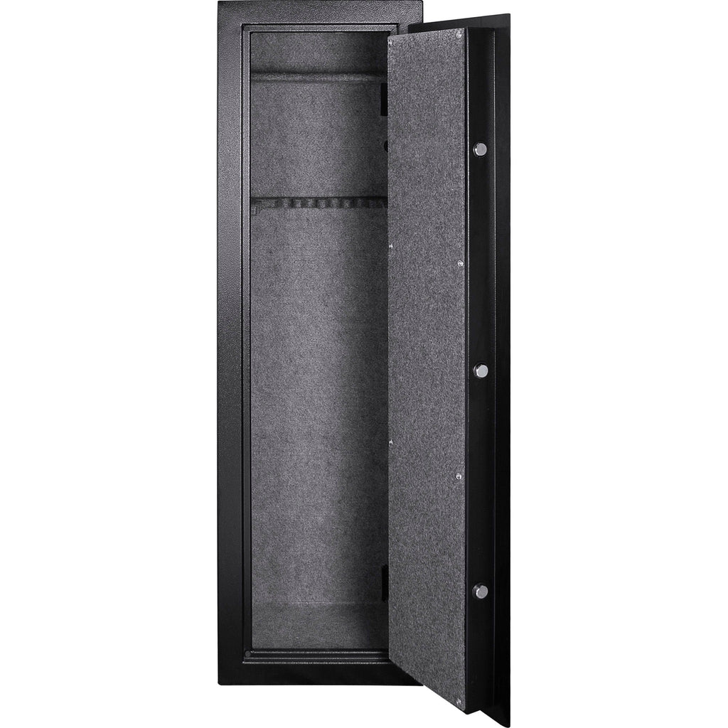Biometric Keypad Riflesafe with Dual Access Security - Black