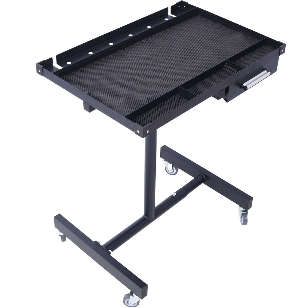 Adjustable Tear Down Work Table With Drawer
