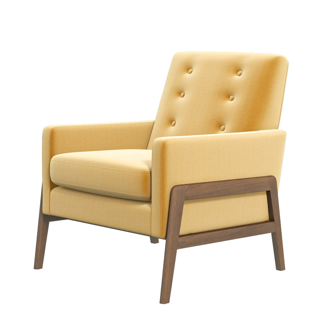 Cole Solid Wood Lounge Chair