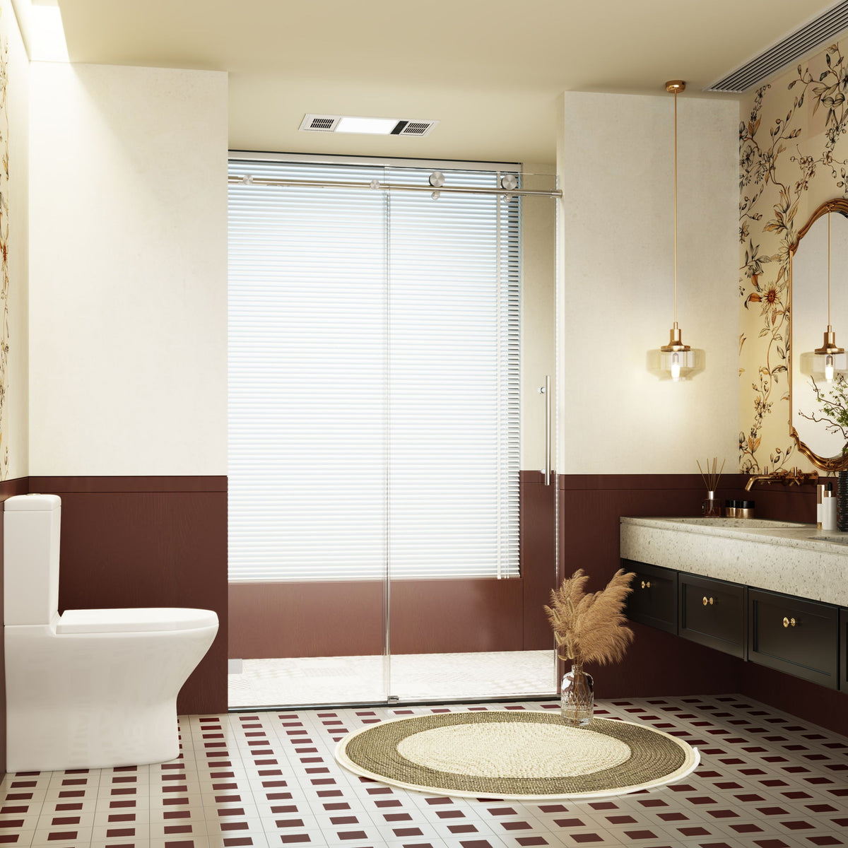 Frameless Single Sliding Soft Close Shower Doors