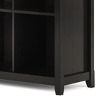 Amherst Cube Storage Bookcase with Large Cubbies - Dark Brown, Dark Gray, or White