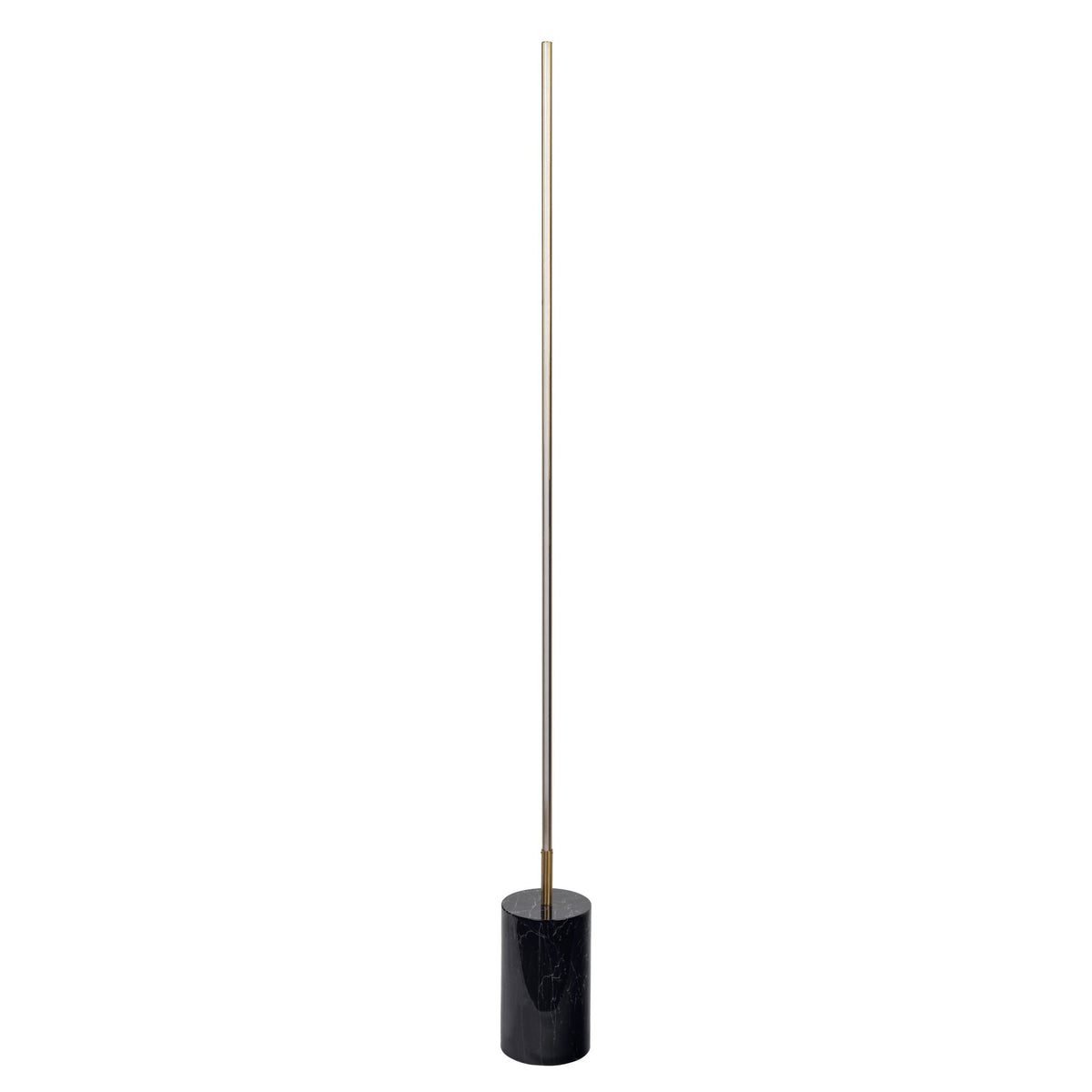 Prism - LED Floor Lamp with On/Off Switch Base - Gold/Marble