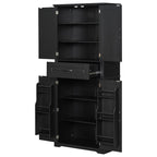 Bathroom Storage Cabinet with Multi-Functional Storage Space
