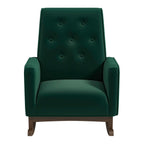 Demetrius Solid Wood Rocking Chair - Multiple Colors