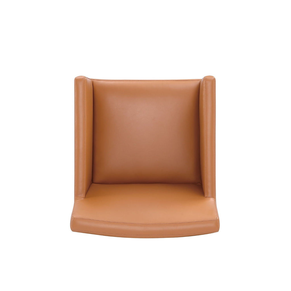 Square Armchair with Upholstered Seat - Available in Multiple Colors