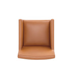 Square Armchair with Upholstered Seat - Available in Multiple Colors