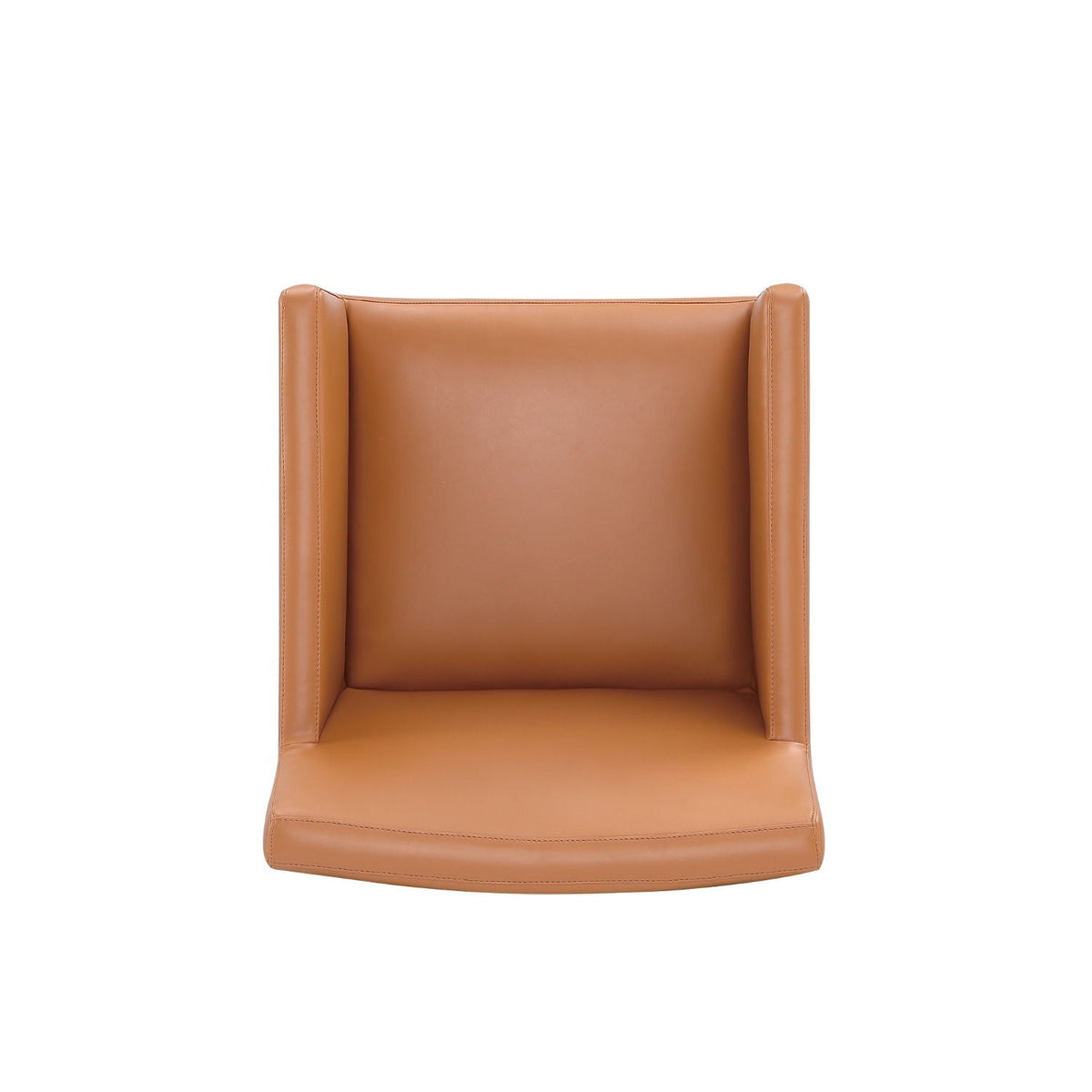 Square Armchair with Upholstered Seat - Available in Multiple Colors