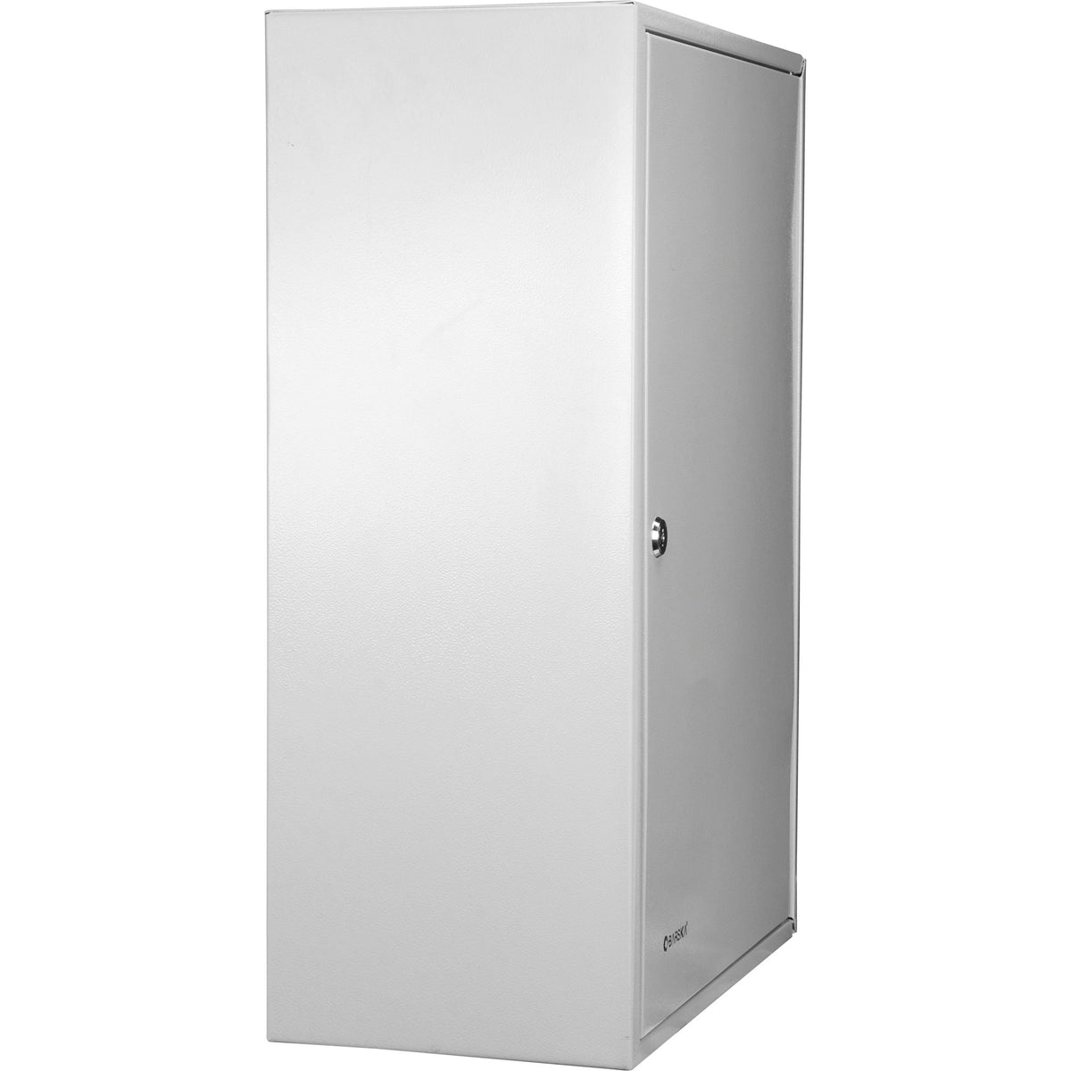 Adjustable Key Cabinet with Lock - Multiple Sizes, Gray or Black