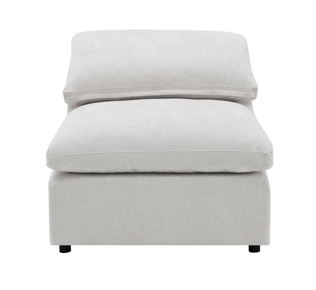 Naveen 6 Piece Modular Sectional with Full Foam Seating - Ivory