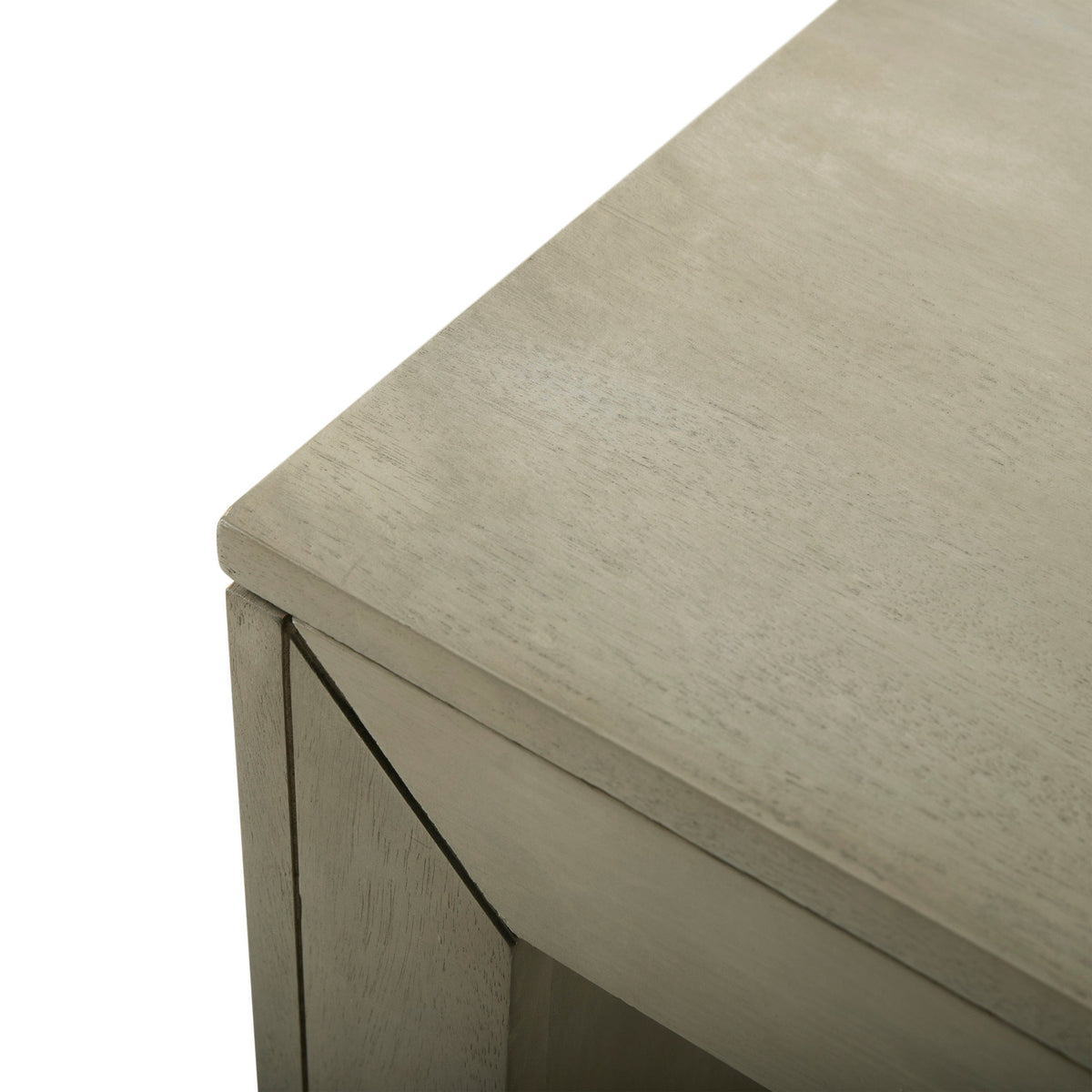 Acacia Wood Dining Bench with Versatile Use - Grey+Taupe