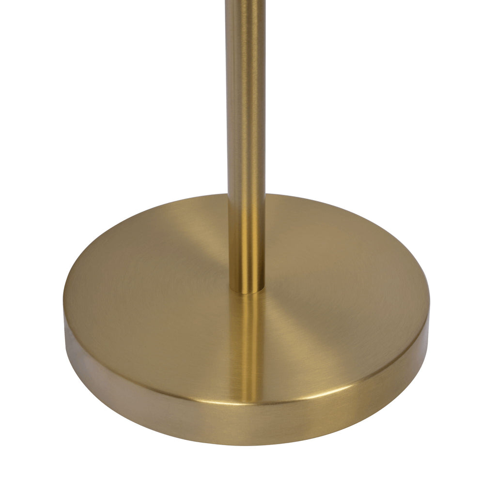 Verve Floor Lamp with On/Off Switch - Gold