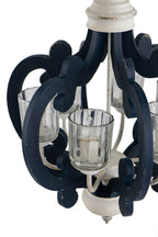 Wood Chandelier 6 Light Farmhouse Pendant Lighting