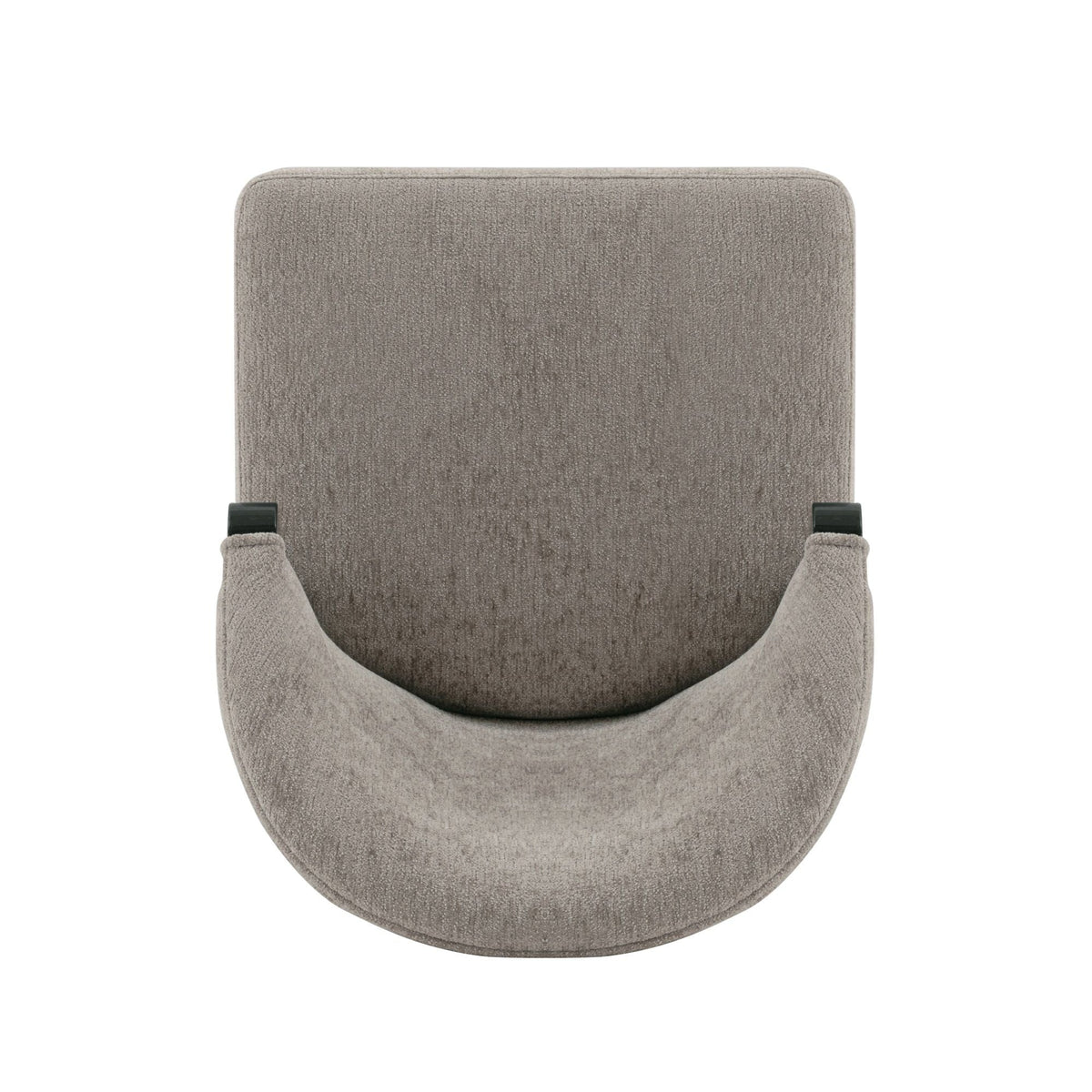 Ola Dining Chair with Solid Elm Wood Frame and High-Density Foam - Beige, Gray, or Dark Gray