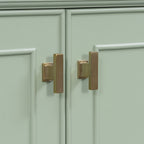 Freestanding Vanity with Drawer & Soft Close Doors - Green or White