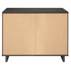 Solid Wood 3 Drawer Dresser with Ribbed Fronts - Multiple Colors