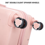 3 Pieces Set Spinner Wheel Luggage With Combination Lock