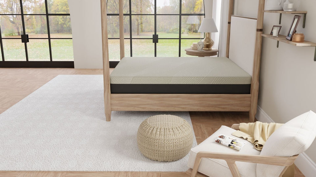 12" Comfort Series Soft Gel Memory Foam Tight Top Mattress with Removable Cover - Gray