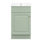 Bathroom Vanity with Sink and Adjustable Shelf - Multiple Colors