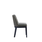 Upholstered Dining Chair Set with Solid Beech Wood Frame - Multiple Colors