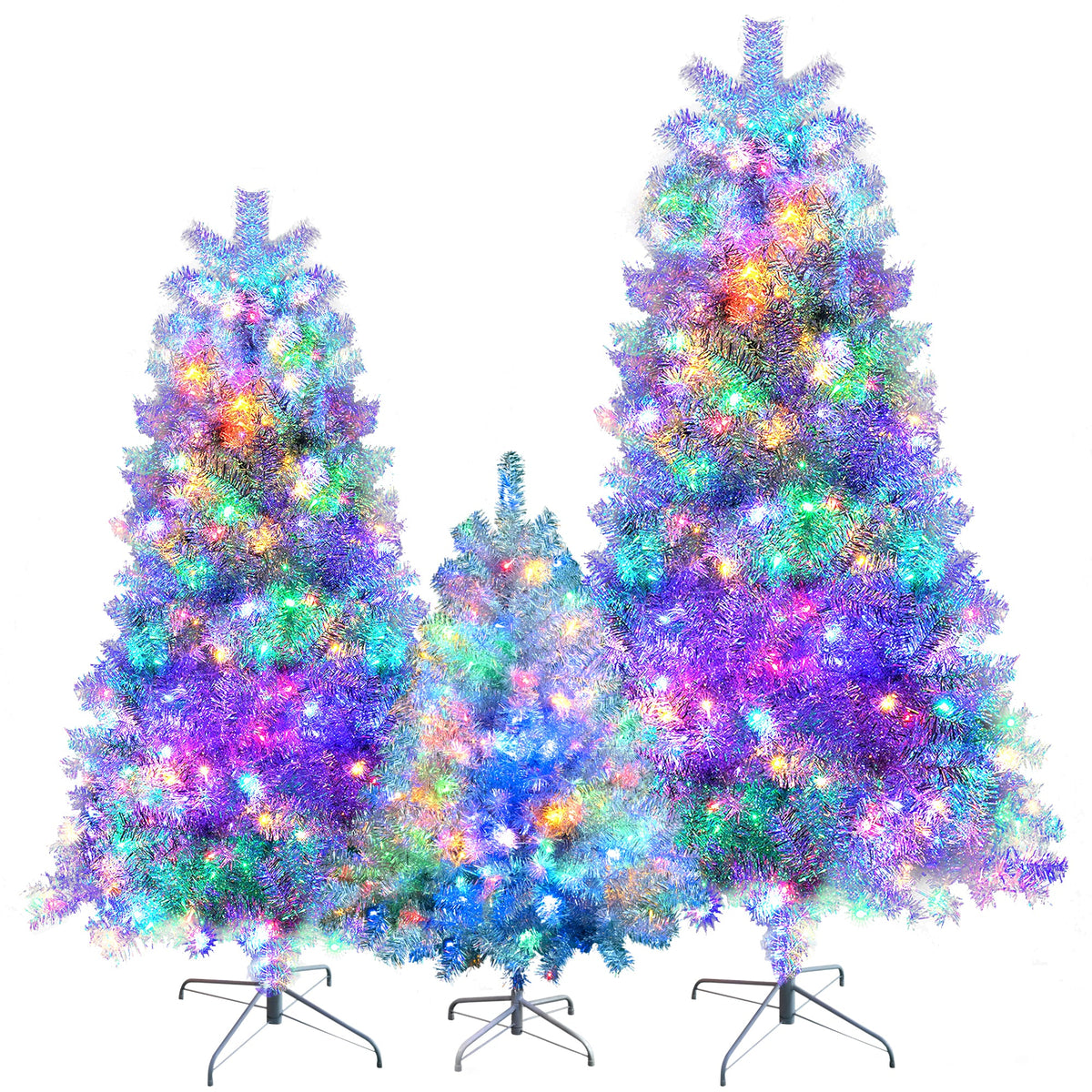 Premium Christmas Trees with PVC Branches - Green