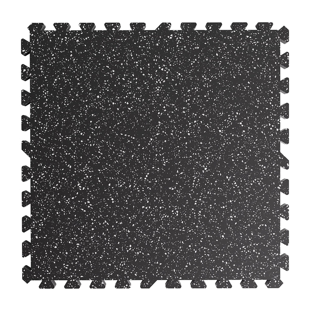 0.79 Inch Thick Gym Floor Mats with Interlocking Design - EVA Foam