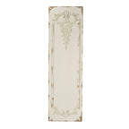 Large Wooden Rectangle Hanging Panels - Set of 3, White