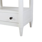 Open Nightstand With 2 Drawers