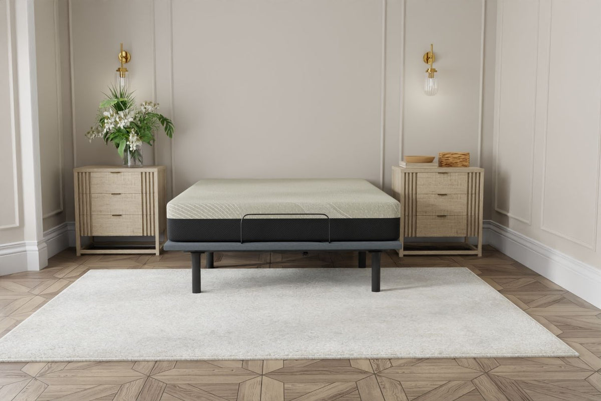 Gel Comfort 12" Soft Mattress with Cooling Gel - Gray