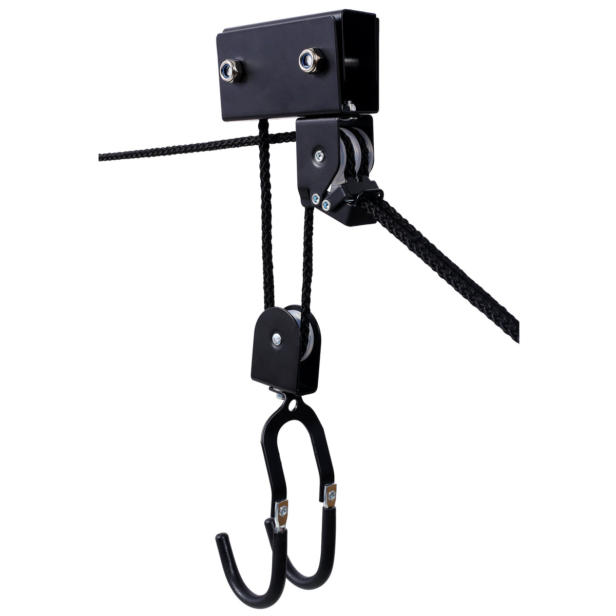 Kayak Hoist Garage Storage Canoe Lift with 125 lb Capacity - Steel