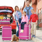 Hardshell Luggage Sets 4 Pieces with TSA Lock - Lightweight, Multiple Colors