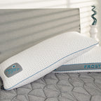 BedGear Frost Pillow 3.0 Cooling King Pillow with Dual-Sided Support - White