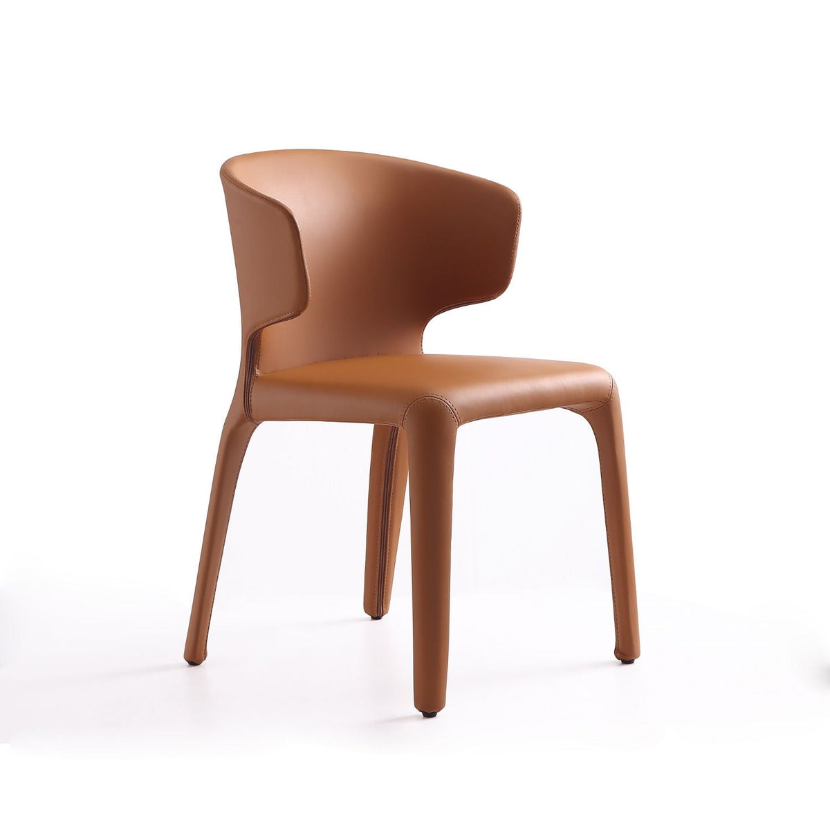 Conrad Dining Chair Set of 2 with Metal Frame - Multiple Colors