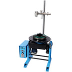 Heavy Duty Rotary Welding Positioner Turntable Table with Manual Tilt - Blue