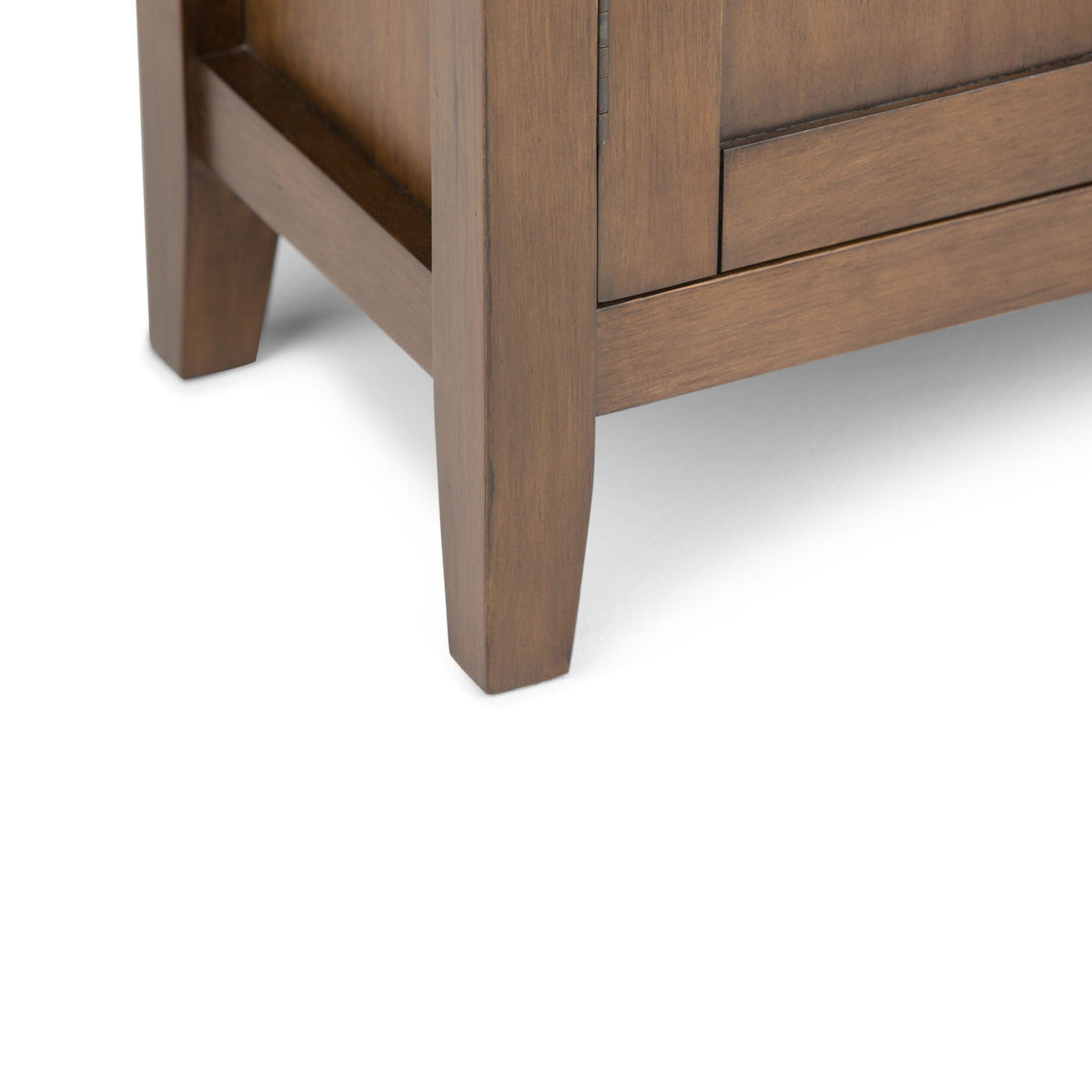 Handcrafted Low Storage Cabinet with Adjustable Shelves - Multiple Colors