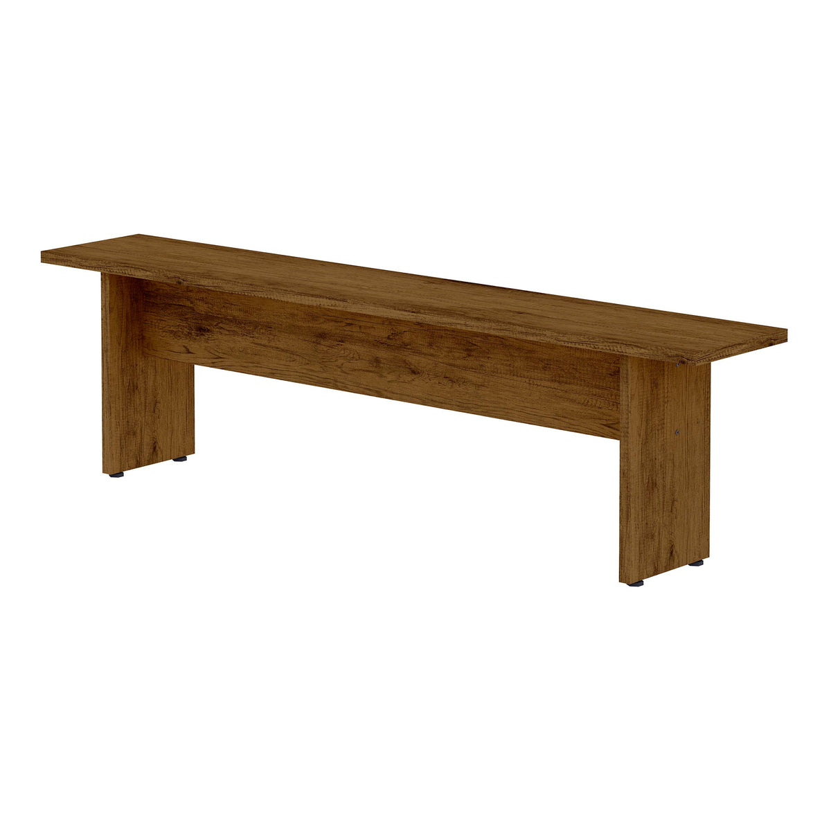 Nomad Dining Bench for 2 Persons with Sturdy Wood Construction - Multiple Colors