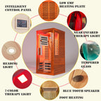 Wood Infrared Home Sauna Room