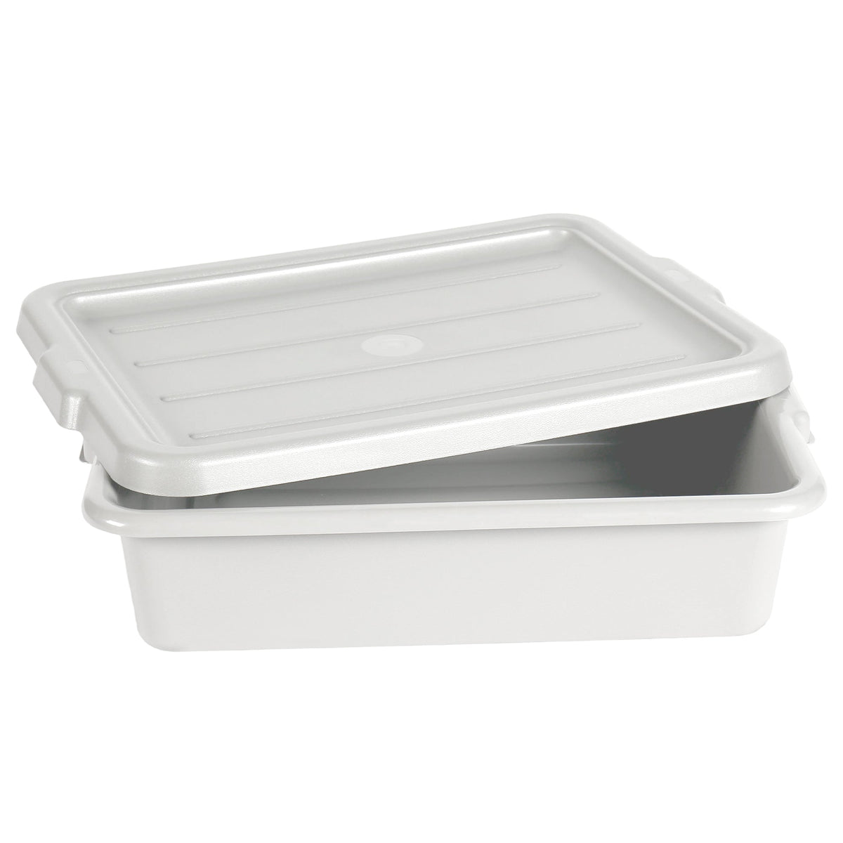 Heavy Duty Commercial Meat Tubs with Lids - 6 Pack