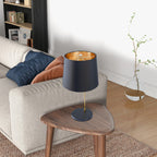 Black Desk Lamp for Bedside and Table Use with Ergonomic Lighting