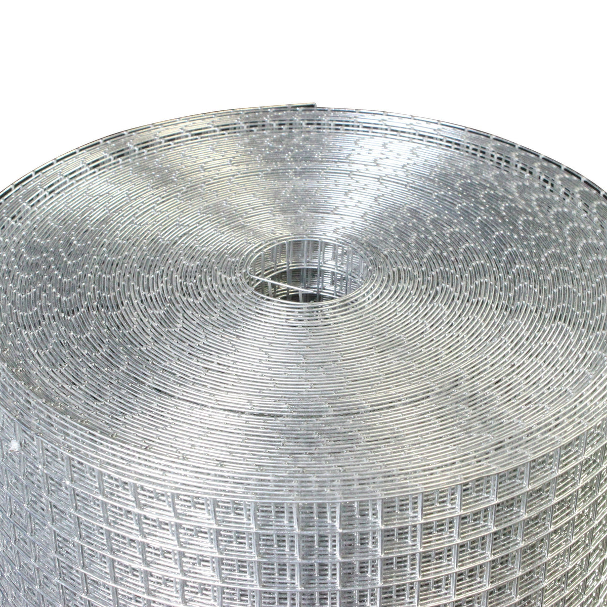 Galvanized Hardware Cloth Metal Wire Fencing Roll with 1/4" Mesh - Silver