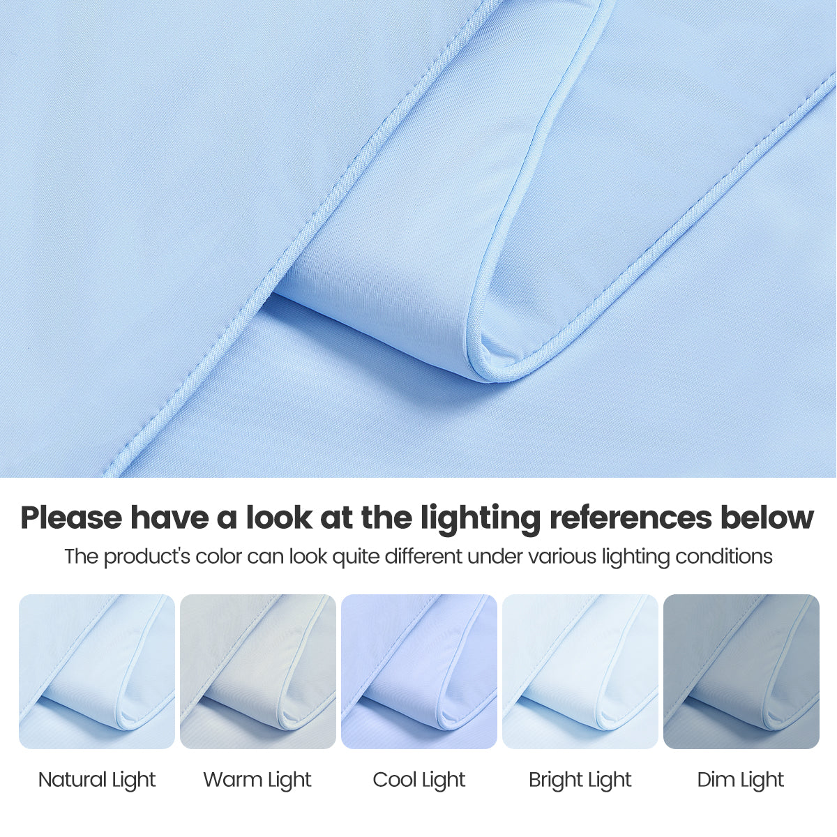 1-Piece 90x90" Cooling DA Comforter - Ice