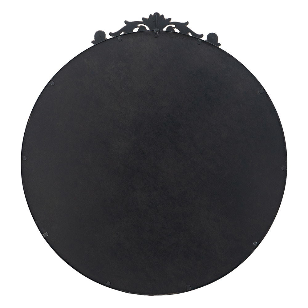 Classic Design Wall Mirror with Baroque-Inspired Frame – Gold or Black
