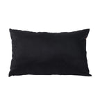 Crow Happy Halloween Pillow - Beige / Black