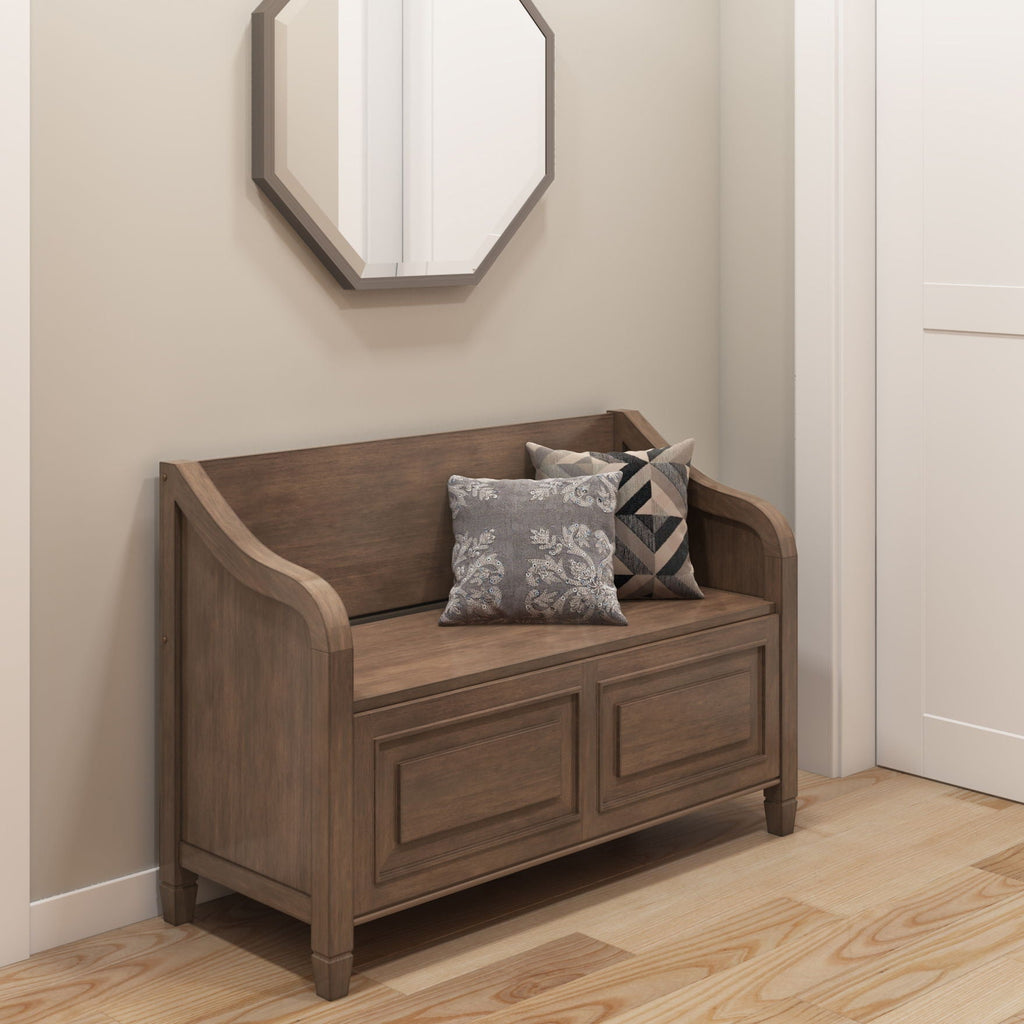Connaught Storage Bench with Lift-Up Compartment - Multiple Colors