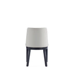 Upholstered Dining Chair Set with Solid Beech Frame - Dark Gray or Gray